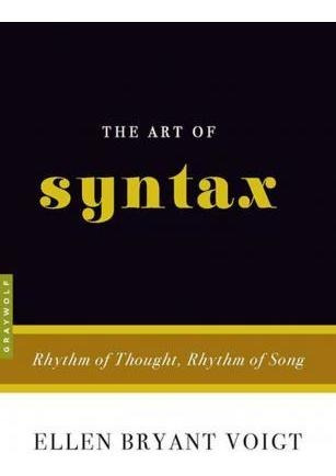 Libro The Art Of Syntax : Rhythm Of Thought, Rhythm Of Song