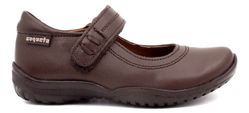 Zapato Coqueta Escolar Niña Traba Velcro (16.0 - 22.0)