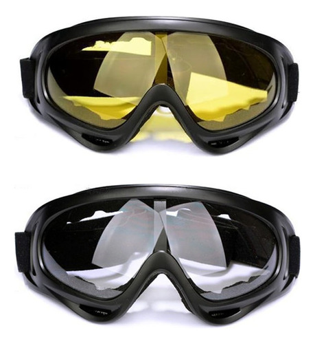 2pcs Gafas De Moto, Gafas Tácticas Militares,