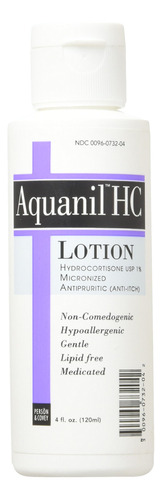 Aquanil Hc Locion De Hidrocortisona, 4 Oz Por Aquanil