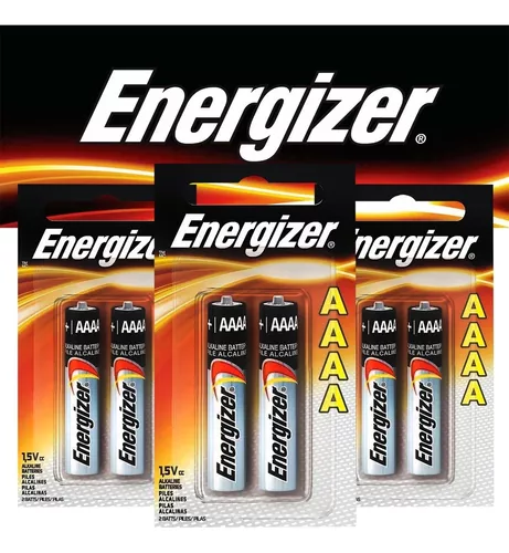  Energizer - Batería alcalina AAAA para punteros láser,  linternas, lápiz óptico de computadora y otros : Salud y Hogar