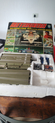 Autorama Estrela Silverstone - Senna (Usado)