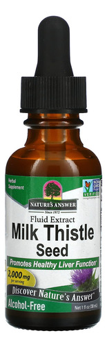 Semillas De Cardo Mariano De Nature's Answer, Sin Alcohol, 1