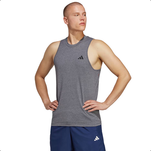 Camiseta Regata adidas Masculina Para Treino Academia Logo