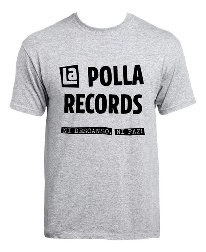 Remera La Polla Records Ni Descanso Ni Paz Punk Rock