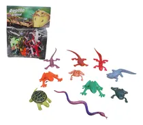 Comprar Set De Animalitos Animales Reptiles Anfibios X10 Piezas