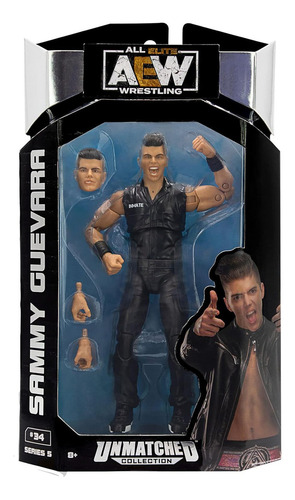 Figura Sammy Guevara Aew Unmatched Collection S5 All Elite