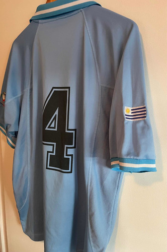 Camiseta Uruguay 2002 Talle L 100% Original Excelente Estado (Usado)