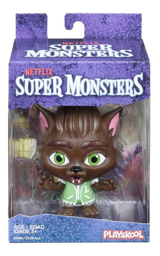 Figura Super Monsters Playskool Lobo Howler Da Hasbro E5219