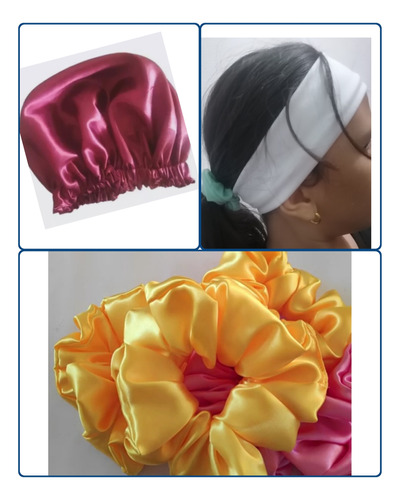 Gorro Seda Cabello Para Dormir O Desmaquillantes 