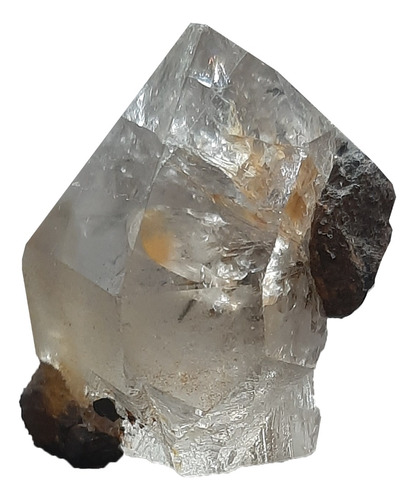 Cristal De Quartzo Com Galena Bruta Pedra Natural 29g 3cm