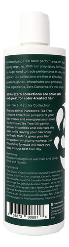 Conjunto De Shampoo E Condicionador Purezero Tea Tree E Matc