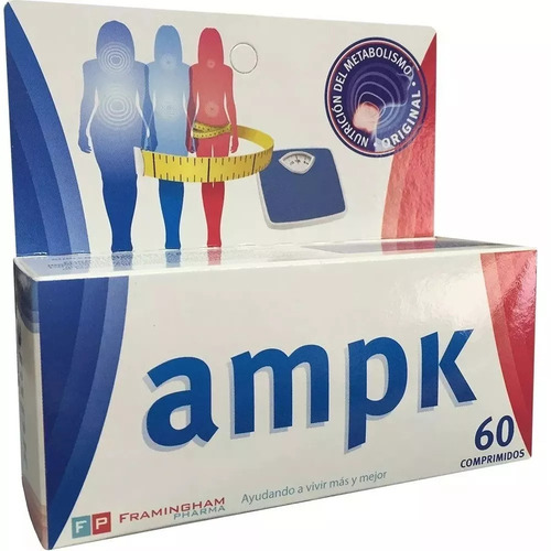 Imagen 2 de 5 de Suplemento En Comprimidos Framingham Pharma Ampk Proteínas/minerales En Caja 60 Un