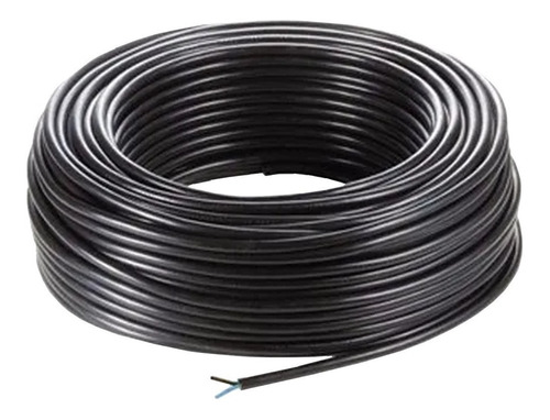 Cable Tipo Taller Negro 2x2,5 Mm 50 Metros Normalizado