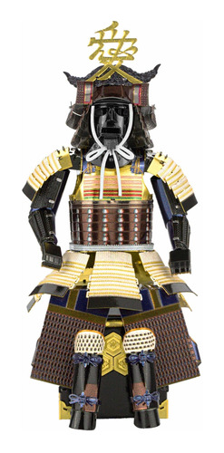 Metal Earth Samurai Armor Naoe Kanetsugu Kit Modelo 3d