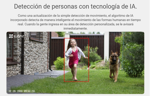Imagen 7 de 9 de Camara Ip Ezviz C3w Pro 4mp Wifi Audio Color Sirena Luz