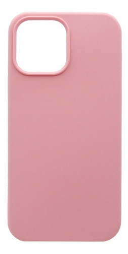 Carcasa Para iPhone 13 Mini - Liquid Silicon - Marca Cofolk Color Rosado