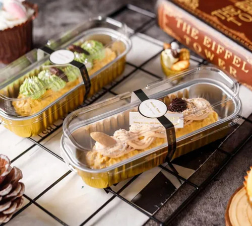Girasol Feliz 100 Moldes Para Tarta De Hornear Desechables Con Tapa+cuchara+50 Bolsas De Pastel