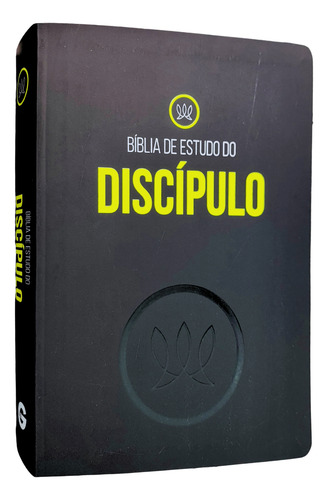 Bíblia De Estudo Do Discípulo Ra Capa Preta Com Indice - Com Luva De Proteção