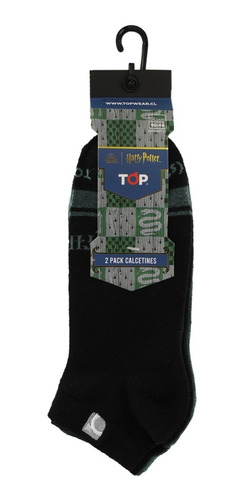Imagen 6 de 6 de Calcetines Tobilleros Harry Potter Pack 2 C2 Top