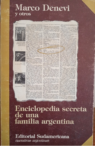 Marco Denevi Autografiado Enciclopedia Secreta... A2798