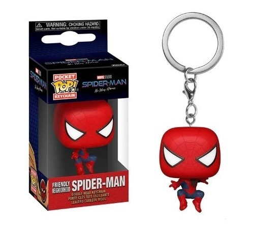 Llavero Pocket Pop!  Friendly Neighborhood Spider Man