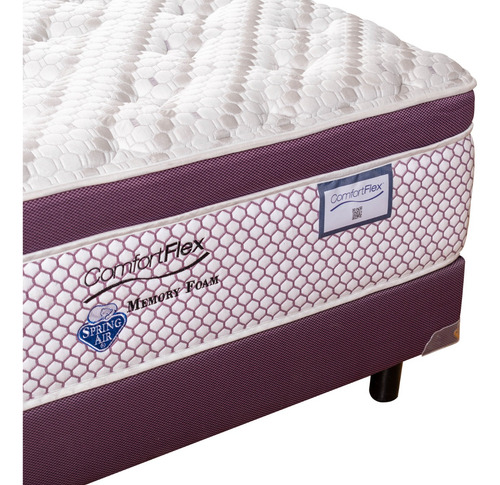 Colchón Queen Size Spring Air Aurora Comfortflex Sp