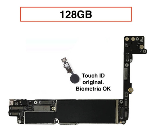 Imagem 2 de 2 de Placa Para iPhone 7 Plus 128gb Preto A1661 A1784 A1785