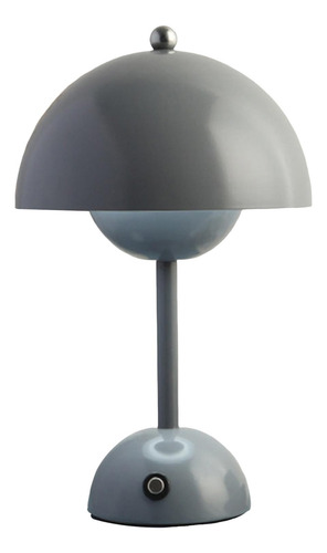 Modern Mushroom Bud Lámpara De Mesa Decoración Led Metal