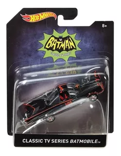 Hot Wheels Premium Batman Classic Tv Batmobile 1:50 Original