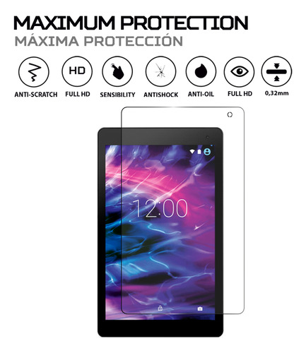 Protector De Pantalla Antishock Para Medion Lifetab X10605