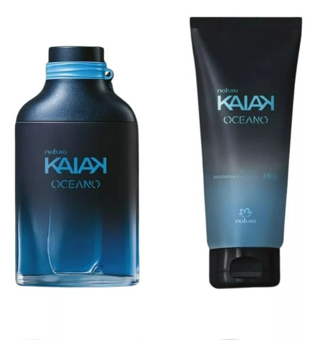 Kit Kaiak Oceáno Masculino + Balsamo Para Afeitar