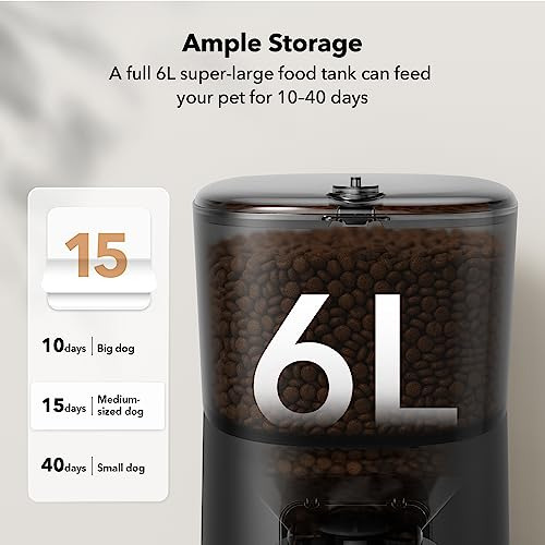 Alimentador Automático Gatos 6l Dispensador Automátic...