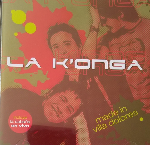 La Konga  Cd 100% Nuevo Original Incluye:   La Cabaña 