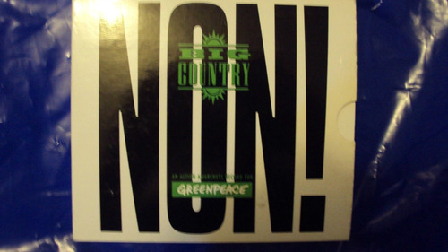 Cd Big Country Non!  Greenpeace Caja Carton