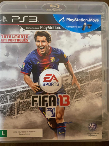 Jogos De Ps3 Futebol Fifa11 Pés 12 13 (Usado)