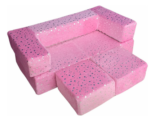 Sofá Cama Modular Baby Nugget 4 Pzs Infantil/niños
