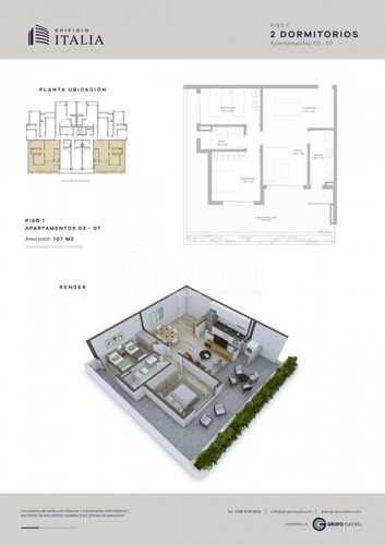 Imagen 7 de 9 de Venta Apartamento 2 Dormitorios, Centro, Maldonado.