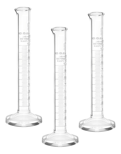 Probeta Graduada De Vidrio  Cap.: 10ml 