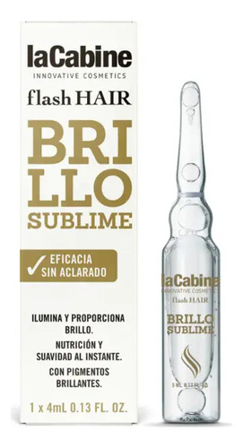 Ampolletas Tratamiento Aceite De Argan Cabello Lacabine 2 Ml