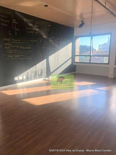 Sala Para Alugar, 82 M² Por R$ 3.059,97/mês - Granja Viana - Cotia/sp - Sa0118