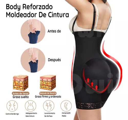 Fajas Colombianas entrenador de cintura, Body moldeador de