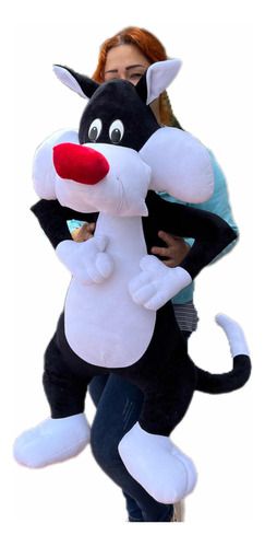 Gato De Peluche Silvestre Gigante 1 Metro Perfumadito