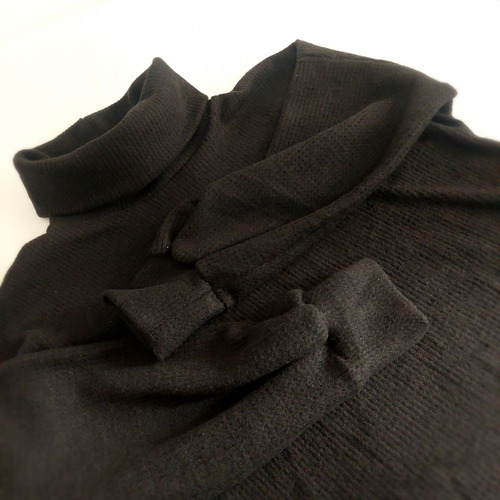 Polera Sweater Mujer Waffle Lana Oversize Invierno