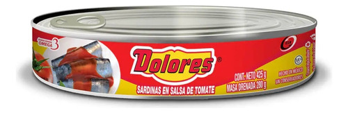 Sardina Dolores En Salsa De Tomate 425 Gr