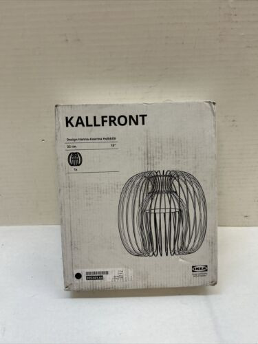 Ikea Kallfront 20  Pendant Metal Decor Black  905.001.64 Dda