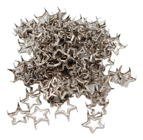 100 Piezas De Metal Con Forma De Estrella Hueca Con Forma De