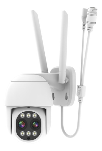 Cámara Doble Lente Wifi De Seguridad Con Onvif 8x Zoom 2mp