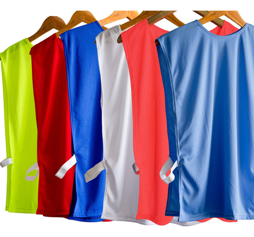 Pechera De Entrenamiento Con Elastico - Adultos Amarillo Flúor