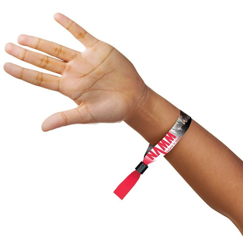 Imagem 4 de 5 de Kit 250 - Pulseira/convite De Identificação Tecido - Persona